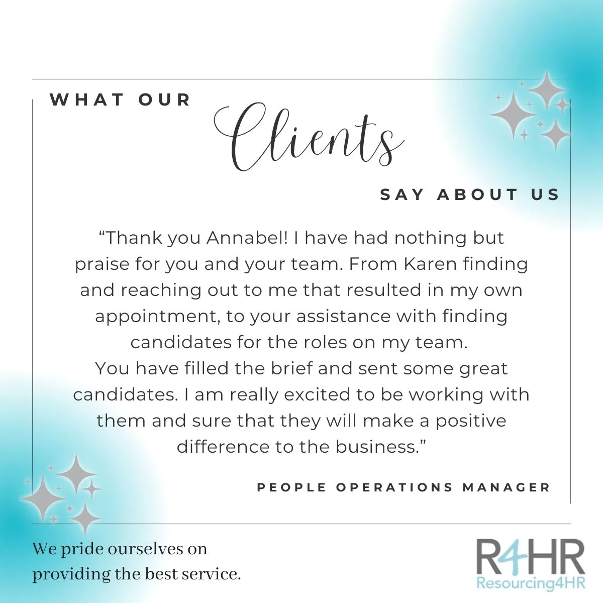 🌟 Client Feedback Spotlight 🌟